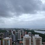 Semana começou chuvosa e requer atenção em algumas regiões.
Foto: Marcos Rodrigues.