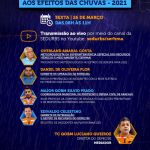 Encontro busca promover palestras para o preparo dos profissionais na segurança de desastres ocasionados por eventos climáticos.