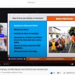 Evento contou com palestras de profissionais na segurança de desastres que destacaram ações preventivas para reduzir efeitos ocasionados por fortes chuvas. Foto: Depec.