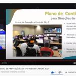 Evento contou com palestras de profissionais na segurança de desastres que destacaram ações preventivas para reduzir efeitos ocasionados por fortes chuvas. Foto: Depec.