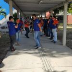 Parceria com a UFS tem objetivo de prevenir possível disseminação do vírus entre o efetivo. Foto: Depec.