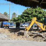 Com demolição dos últimos anexos de restaurante, construção de ciclovia e passeio será iniciada . Fotos: Marcos Rodrigues/ASN.