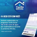 A ação que começa a valer neste 1º de abril, garante o abastecimento e colabora para a regularização nas contas do consumidor. Foto: Deso.