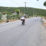 Com dois trechos praticamente concluídos, a obra avança rápido e trecho que liga Moita Bonita à Serra do Machado já tem 90% da execução dos serviços. Foto: Marcos Rodrigues/Sedurbs.