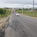 Com dois trechos praticamente concluídos, a obra avança rápido e trecho que liga Moita Bonita à Serra do Machado já tem 90% da execução dos serviços. Foto: Marcos Rodrigues/Sedurbs.