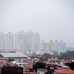 O tempo continua com nebulosidade durante a semana e temperaturas mais baixas. Foto: Marcos Rodrigues.