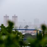 O tempo continua com nebulosidade durante a semana e temperaturas mais baixas. Foto: Marcos Rodrigues.