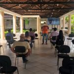 Responsáveis pela coordenação da Defesa Civil de sete municípios poderam se inteirar sobre ações e o novo Plano Estadual de Defesa Civil. Foto: Defesa Civil.