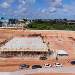 Obra do Hospital do Câncer, no bairro Capucho, segue em andamento / Foto: Arthuro Paganini