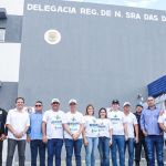 Vistoria da reforma e ampliação da Delegacia Regional de Nossa Senhora das Dores, representando um investimento total de R$ 872.313,02 / Foto: Arthur Soares