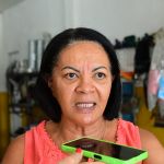 Rosa Helena Pereira dos Santos comercializa autopeças de caminhão e concorda com a melhora o trecho | Foto: Erick O'Hara