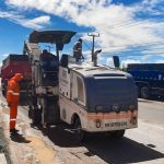A previsão é que os trabalhos de fresagem se estendam ao longo das próximas semanas / Foto: Ascom/Sedurbi
