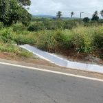 Trecho da SE-385 está 95% executado; no decorrer desta semana as equipes trabalham na execução da pintura de meio-fio em alguns trechos / Foto: Marcos Rodrigues