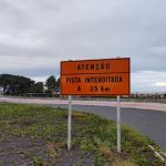 DER sinaliza extensão da Rodovia Inácio Barbosa / Foto: Ascom/Sedurbi