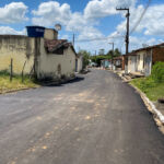 Pavimentação asfáltica no Povoado Bomfim, Divina Pastora | Foto: Marcos Rodrigues
