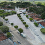 Praça reformada pelo Governo do Estado eleva autoestima de fiéis e moradores de Divina Pastora / Foto: Ascom/ Sedurbi