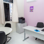 Sala Roxa, setor de acolhimento a vítimas de violencia, na nova Delegacia DAGV, de Tobias Barreto |Foto: Igor Matias