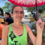 A dona de casa Marli Ferreira de Jesus, 48 anos, comemorou a entrega da obra e aprovou o anúncio das novas obras / Foto: Marcos Rodrigues