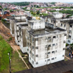 Desmoronamento no Rosa Elze, São Cristóvão //Foto: Marcos Rodrigues