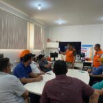 Realização de sorteio // Foto: Ascom Sedurbi