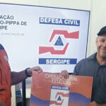 Major Alysson de Carvalho e pipeiro Jose Pereira // Foto: Ascom Sedurbi