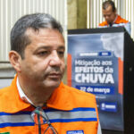 Superintendente da Defesa Civil estadual, tenente-coronel Luciano Queiroz / Foto: Arthuro Paganini