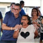 “O que queremos é sermos ouvidos, termos nossos pedidos atendidos”, disse a moradora Maria de Jesus, do povoado Aguada, em Carmópolis | Foto: César de Oliveira