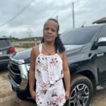 A servente Xenna Santos, 36, ressaltou o quanto a obra foi aguardada pela população local / Foto: Ascom DER/SE