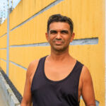 “Era poeira no Verão e lama no Inverno. Era um sofrimento”, relembrou o chefe de cozinha José Edson, da situação do Cabeça Dantas, em Boquim | Foto: Arthuro Paganini