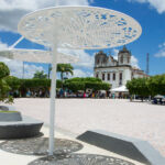 Praça Fausto Cardoso em Divina Pastora / Foto: Marcos Rodrigues