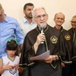 O presidente da ALL, Paulo Andrade Prata: “Hoje é um momento histórico para Lagarto ao resgatar este prédio que tem memória” / Foto: Max Carlos/Setur