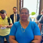 A também moradora Valdeci Gomes reconhece a importância da Casa de Cultura para os lagartenses e para os futuros visitantes / Foto: Max Carlos/Setur