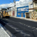 Pavimentação asfáltica em Moita Bonita / Foto: Ascom Sedurbi