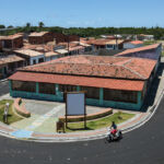 Pavimentação asfáltica em Pirambu / Foto: Marcos Rodrigues