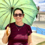 A dona de casa Maria Santos de Luiz / Foto: Marcos Rodrigues