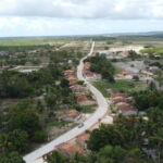 Pavimentação granítica Povoado Ponta de Areia, em Pacatuba / Foto: Marcos Rodrigues
