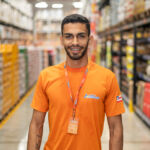Gustavo Lima conseguiu uma vaga como operador de loja em uma rede de mercado atacadista / Foto: Thiago Santos
