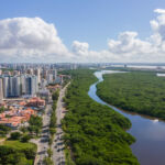 Complexo Viário Senadora Maria do Carmo Nascimento Alves contará com ponte estaiada interligando a Avenida Tancredo Neves ao Bairro Coroa do Meio / Foto: Arthuro Paganini