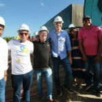 Governador Fábio Mitidieri acompanha início de obras de adutora entre os municípios de Lagarto e Riachão do Dantas / Fotos: César de Oliveira e Reinaldo Moura