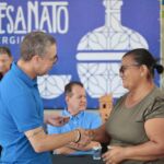 Governador participa do I Seminário Estadual de Artesanato em Cerâmica de Sergipe, em Santana do São Francisco / Foto: Reinaldo Moura