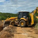 Obra estruturante da Adutora do Curralinho, no município de Poço Redondo / Foto: Ascom/Sedurbi
