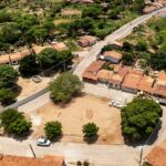 Construção da Praça no Povoado Cuiaba